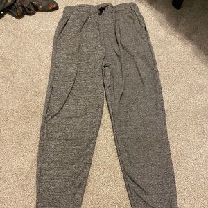 grey sweatpants